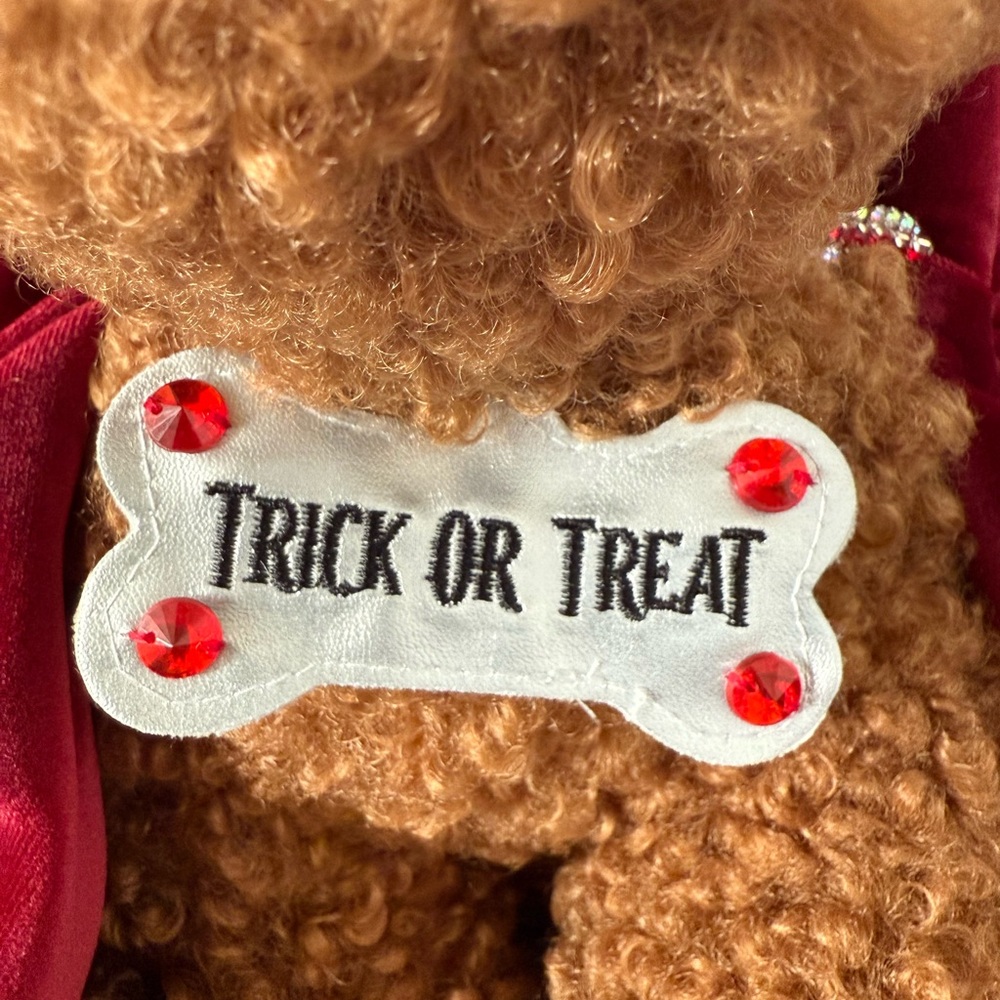 Pottery Barn Dante The Dracula Dog Shaped Pillow - Picture 6 of 11